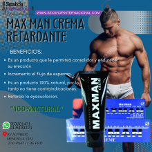 MAX MAN RETARDANTE TIENDA EROTICA LOS OLIVOS